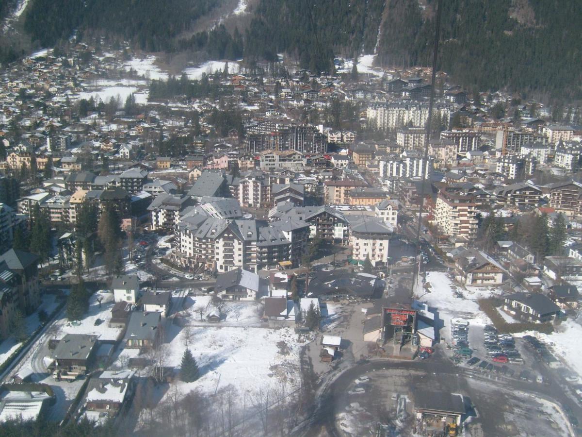 Appartement T2 Chamonix Centre Balcon Vue Mont Blanc Exteriér fotografie